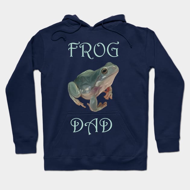 Frog Dad Hoodie by Art by Deborah Camp